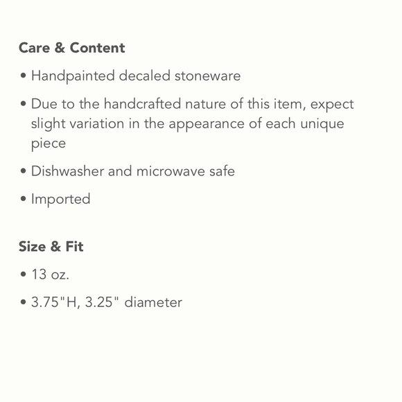 Anthropologie Mug - Picture 3 of 5